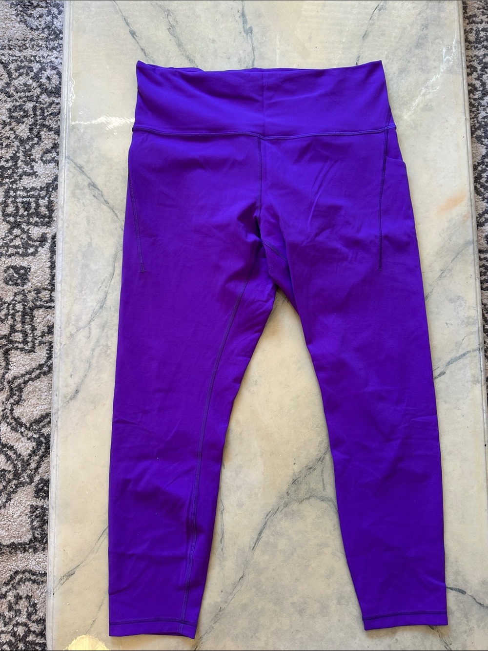 Lululemon Wunder Train 25” Leggings with Pockets in Atomic Purple (3/$50)